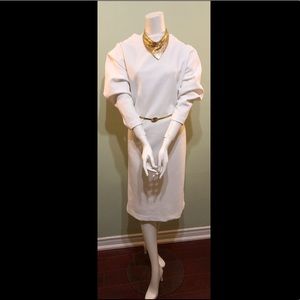 Vintage white box dress